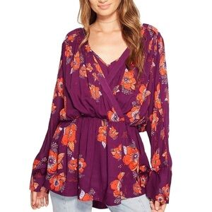 Free People Tuscan Dreams Printed Tunic